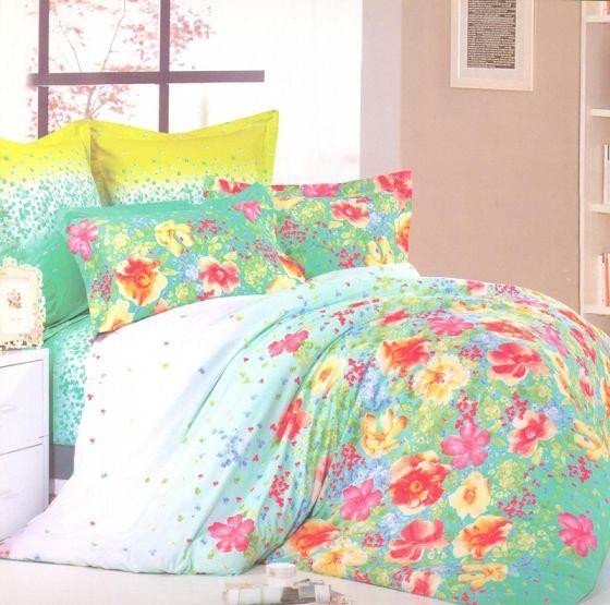 Постельное белье из сатина печатного САЙЛИД B-136 2-спальное