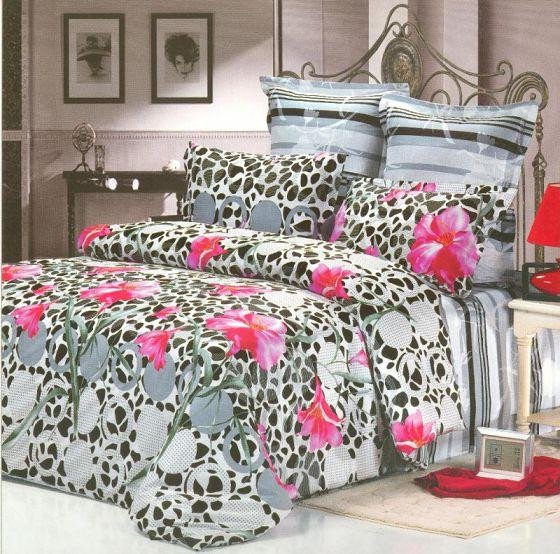 Постельное белье из сатина печатного САЙЛИД B-62 2-спальное