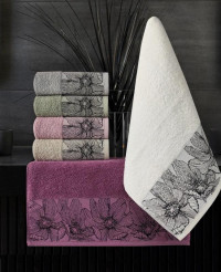 Набор кухонных полотенец махровых хлопковых KARVEN HM689 PRAG V22 30х50 (шт)