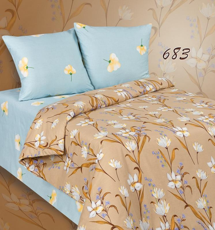 Постельное белье из поплина двухстороннее АЛЬВИТЕК ПА-683 2-спальное