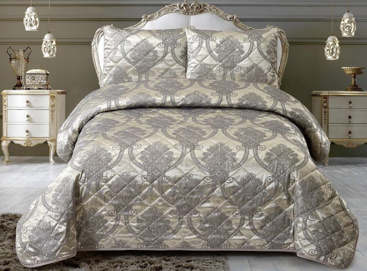 Покрывало с наволочками тонкое жаккардовое TANGO LUXOR LUX-20 220х240