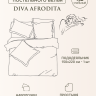 Постельное белье из сатина DIVA AFRODITA KB420 70х70 (2шт) 1,5-спальное