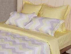 Постельное белье двухстороннее из сатина SAILID BL-8-3 евро