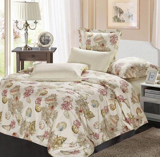 Постельное белье из сатина печатного САЙЛИД B-156 евро