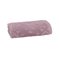 Полотенце махровое TAC JACQUARD LILAC сиреневое 70х140