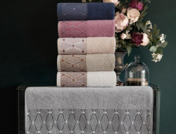 Набор кухонных полотенец махровых хлопковых KARVEN HM689 WENDY V23 30х50 (шт)