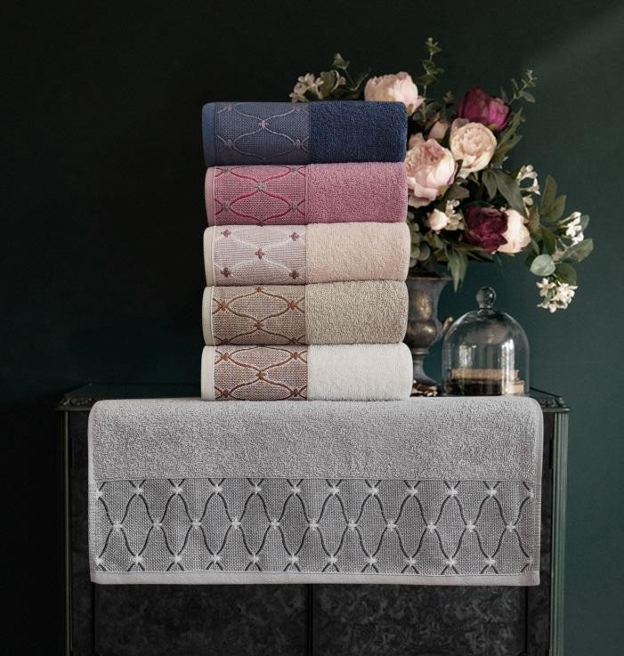 Набор кухонных полотенец махровых хлопковых KARVEN HM689 WENDY V23 30х50 (шт)