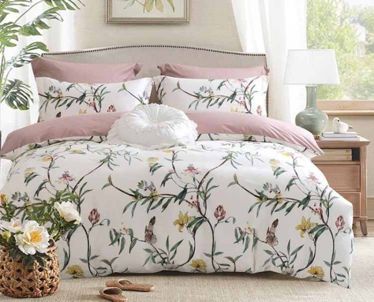 Постельное белье из печатного сатина SAILID B-230-2 2-спальное