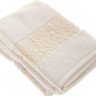 Полотенце махровое из бамбука и хлопка ISSIMO VALENCIA пудра 50х90