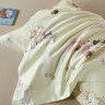 Детское постельное белье из египетского хлопка Premium ASABELLA Старинный фарфор 50х70 (1шт) и 70х70 (1шт) 1,5-спальное