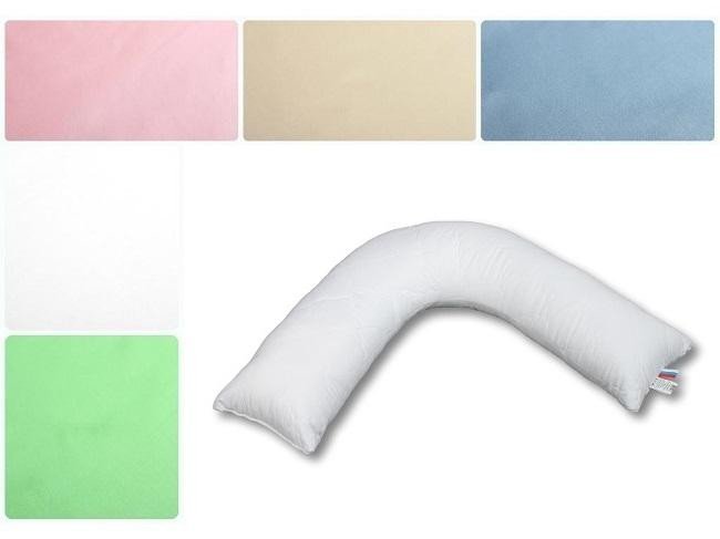 Наволочка из сатина для подушки АЛЬВИТЕК БУМЕРАНГ 180х35 бежевая