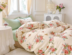 Постельное белье из твила TANGO розовая нега 50х70 (2шт), 70х70 (2шт) евро