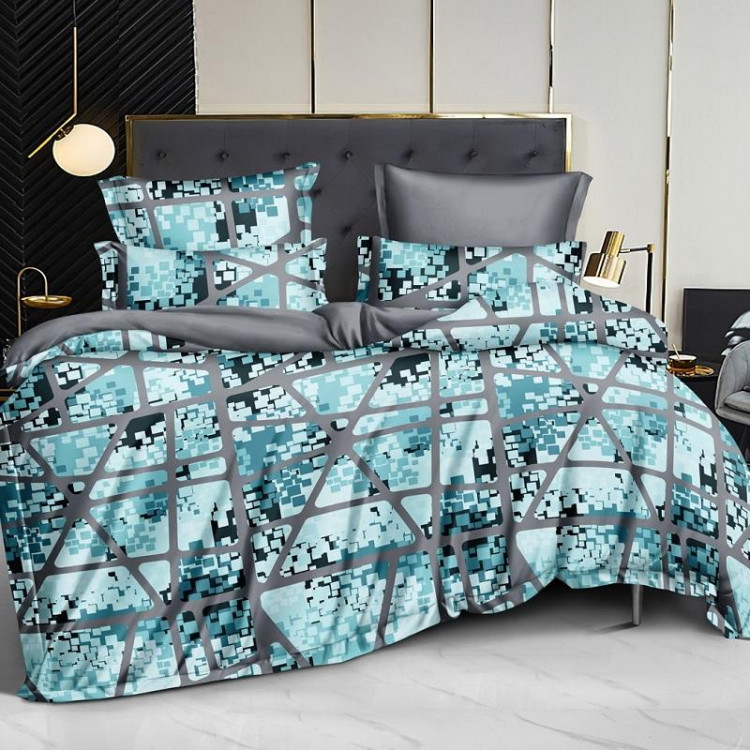 Постельное белье из сатина АЛЬВИТЕК CA-7-716 50х70 (2шт), 70х70 (2шт) семейное