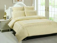 Постельное белье из сатина с гипюром TANGO GPR-03 GIPUR 50х70 (2шт), 70х70 (2шт) евро