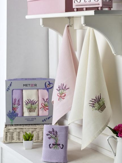 Набор кухонных полотенец KANAVICE LAVANTA 40х60 (3шт)