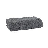 Полотенце махровое TAC DARBY DARK GREY темно-серое 50х90