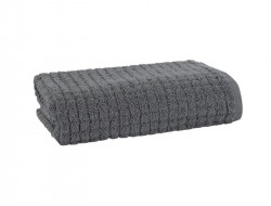 Полотенце махровое TAC DARBY DARK GREY темно-серое 50х90