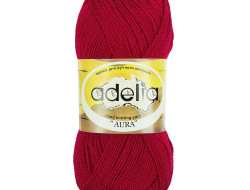Пряжа ADELIA AURA №044 теино-малиновая 100% акрил, 10 шт х 50 гр, 250 м +/- 5 м