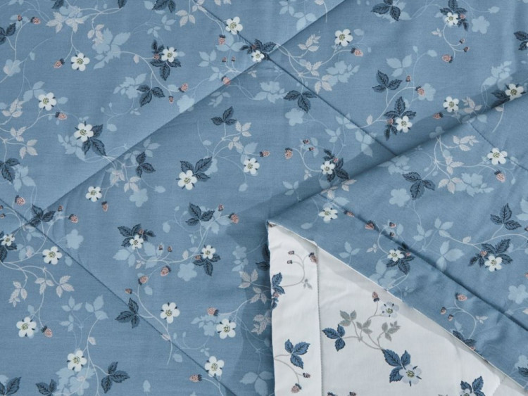 Постельное белье с летним одеялом из сатина ASABELLA 2170-OSPS 50х70 (2шт) 1,5-спальное