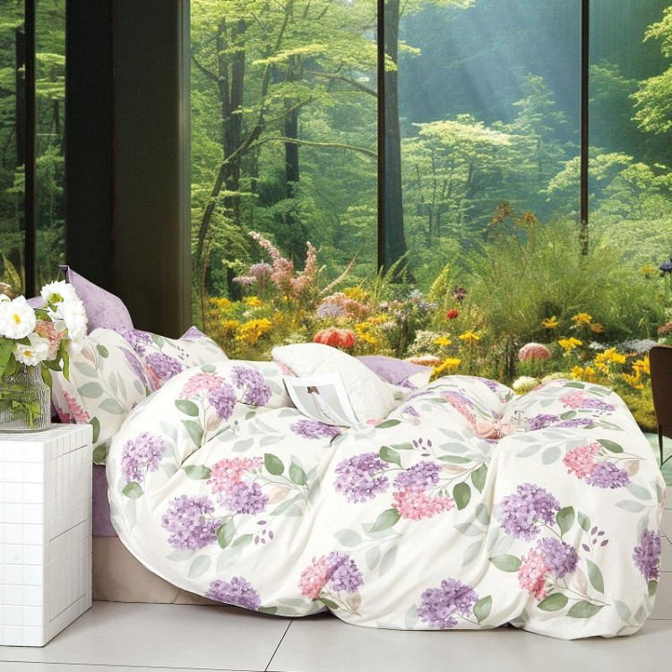 Постельное белье из твил-сатина в ПВХ TANGO ларветти 50х70 (2шт) евро