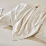 Постельное белье фланелевое из тенсела ASABELLA Взбитые сливки 50х70 (2шт) и 70х70 (2шт) евро