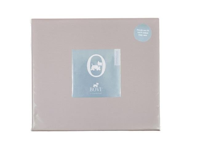 Простыня из перкали BOVI 05067 БАЗОВАЯ серо-бежевая 220х240