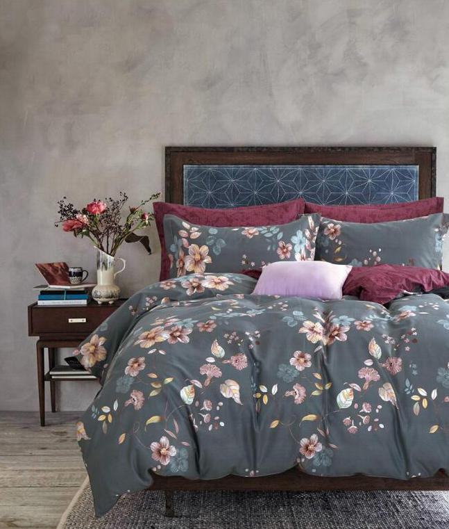 Постельное белье двухстороннее из твила TANGO TPIG-740 50х70 (2шт), 70х70 (2шт) евро