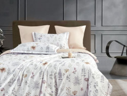 Постельное белье из египетского хлопка Premium ASABELLA 2180-7 50х70 (2шт) и 70х70 (2шт) семейное