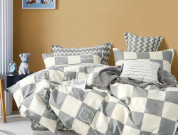 Постельное белье из сатина TANGO мишки 50х70 (2шт) 2-спальное