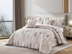 Покрывало с наволочками тонкое из полисатина TANGO LAFAYETTE леони 240х260