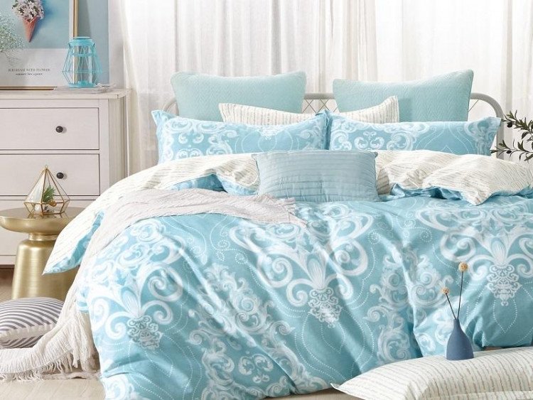 Постельное белье из премиального сатина SL ПРИМА 10599 семейное