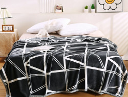 Плед из микрофибры CRISTELLE FLAMENCO Геометрия 150х200