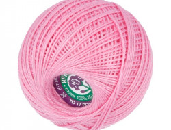 Пряжа СПБ ИРИС №1104 розовая 100% мерсеризованный хлопок 20 шт х 25 гр, 150 м