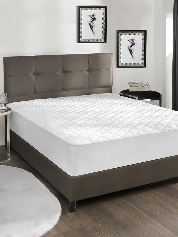 Наматрасник-чехол водонепроницаемый стеганый KARNA ЗАБОТА И КОМФОРТ 80х200х30