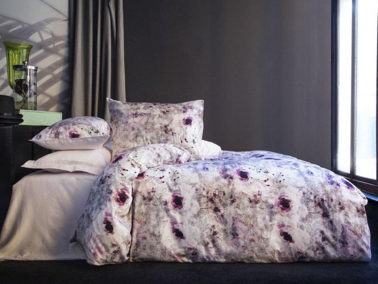 Постельное белье из сатина-люкс с цифровой печатью ISSIMO NASRIN 1,5-спальное