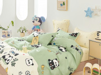 Постельное белье из твил-сатина TANGO cute panda 50х70 (2шт), 70х70 (2шт) евро Постельное белье из твил-сатина TANGO cute panda 50х70 (2шт), 70х70 (2шт) евро