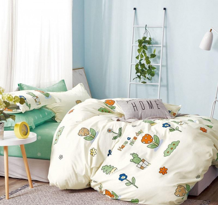 Постельное белье двухстороннее из твила TANGO TPIG-1127-50 50х70 (2шт) 2-спальное