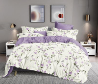 Постельное белье двухстороннее из твил-сатина SAILID BP-145-3 евро