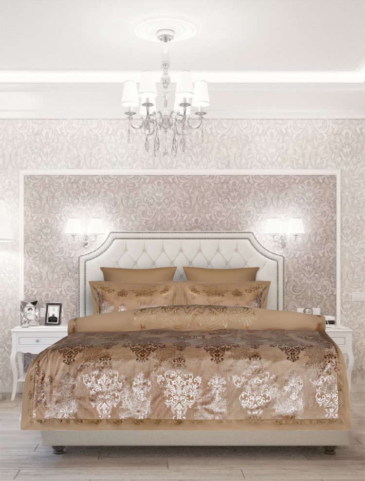 Постельное белье из жаккарда DIVA AFRODITA EXCLUSIVE NANCY JC-040 50х70 (2шт), 70х70 (2шт) семейное