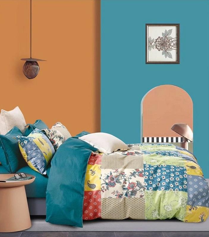 Постельное белье из сатина TANGO NOVELLA TS-X208 50х70 (1шт) и 70х70 (1шт) 1,5-спальное