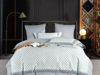 Постельное белье из египетского хлопка Premium ASABELLA Аристократ 50х70 (2шт) и 70х70 (2шт) евро