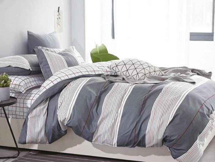 Постельное белье из премиального сатина SL ПРИМА 10607 семейное