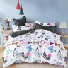 Постельное белье из микросатина TANGO DREAM FLY DF-334-70 70х70 (2шт) 2-спальное