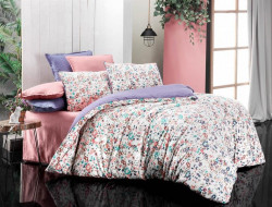 Постельное белье из фланели SAREV TAMARA PEMBE 1,5-спальное