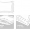 Подушка трехкамерная с бортиком GERMAN GRASS 3D THERMO DOWN GRASS 50х90 средняя