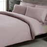 Постельное белье из LUX жаккарда TAC BASIC STRIPE лиловое евро