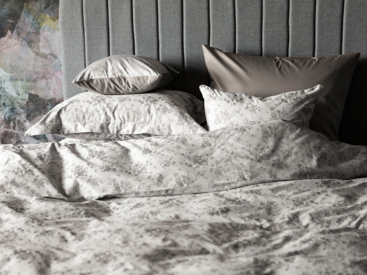 Постельное белье из тенсела GERMAN GRASS SILVER PALETTE GRASS евро