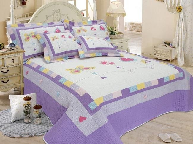 Покрывало детское с наволочкой хлопковое TANGO PATCHWORK MIDI PW-45 180х220