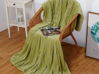 Плед из велсофта АЛЬВИТЕК SOFT PLUSH 005-CARRE-SP 200х220