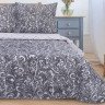 Постельное белье из поплина ЭТЕЛЬ ВЕНЗЕЛЬ серебро семейное